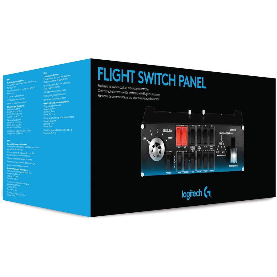 Alternate-Image3 Image for Logitech G Flight Switch Panel Professional Simulation Switch Controller