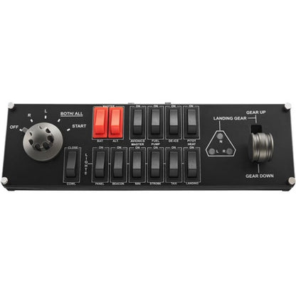 Front Image for Logitech G Flight Switch Panel Professional Simulation Switch Controller