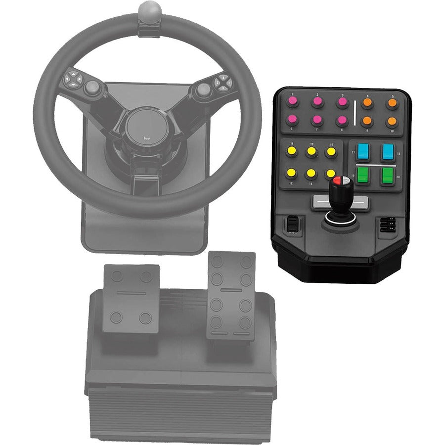 Alternate-Image3 Image for Logitech G Heavy Equipment Side Panel Simulation Heavy Equipment Control Deck