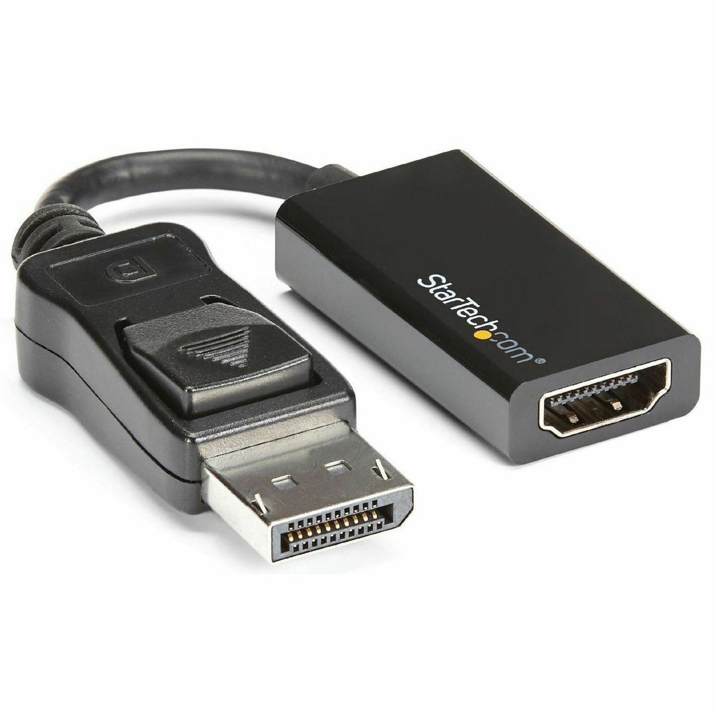 Main Image for StarTech.com DisplayPort to HDMI Adapter, 4K 60Hz Active DP 1.4 to HDMI 2.0 Video Converter for Monitor/Display, Latching DP Connector