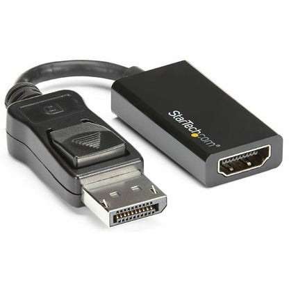 Main Image for StarTech.com DisplayPort to HDMI Adapter, 4K 60Hz Active DP 1.4 to HDMI 2.0 Video Converter for Monitor/Display, Latching DP Connector