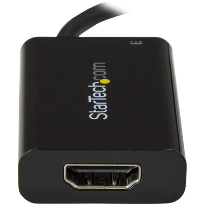 Alternate-Image4 Image for StarTech.com USB C to HDMI 2.0 Adapter 4K 60Hz with 60W Power Delivery Pass-Through Charging - USB Type-C to HDMI Video Converter - Black