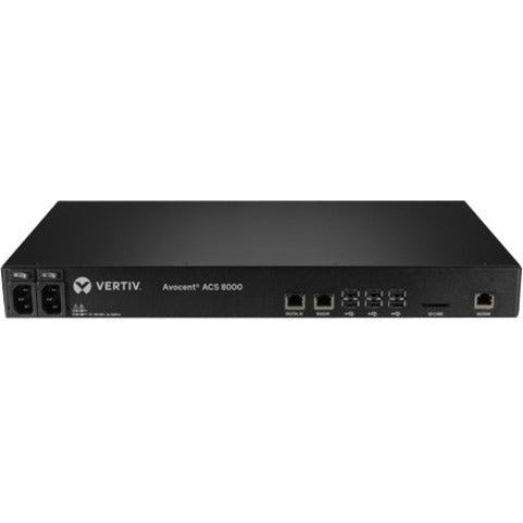 Front Image for Vertiv Avocent ACS8000 Serial Console - 16 port Console Server | Dual AC