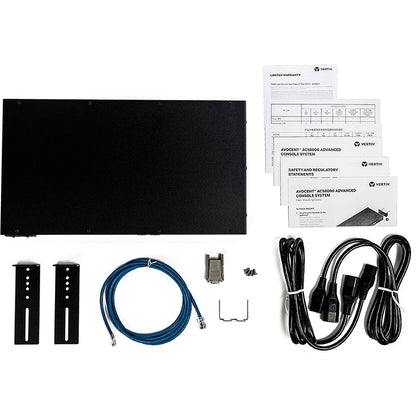 Alternate-Image1 Image for Vertiv Avocent 32-port ACS8000 Console System with dual AC Power Supply and analog modem, non-TAA
