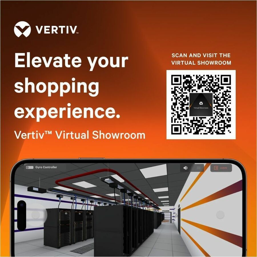 Alternate-Image3 Image for Vertiv Avocent 32-port ACS8000 Console System with single AC Power Supply, non-TAA