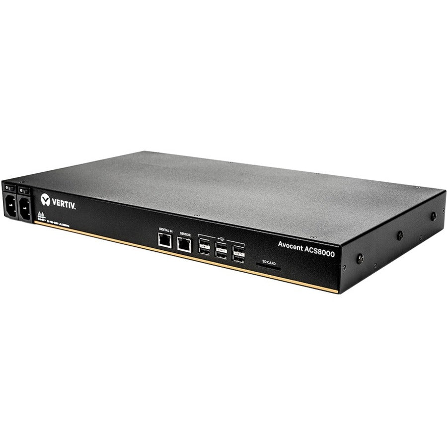 Left Image for Vertiv Avocent ACS8000 Serial Console - 48 port Console Server | Dual AC