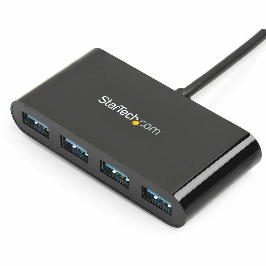 Alternate-Image2 Image for StarTech.com USB C Hub - 4 Port USB C to USB-A (4x) - Bus Powered USB Hub - USB Type C to USB Hub - USB-C to USB - USB 3.0 Type C