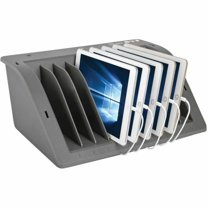 Alternate-Image4 Image for Eaton Tripp Lite Series 10-Device Desktop AC Charging Station with Surge Protector for Tablets, Laptops and E-Readers