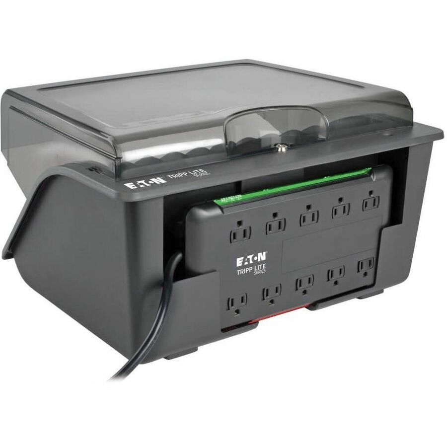 Alternate-Image1 Image for Eaton Tripp Lite Series 10-Device Desktop AC Charging Station with Surge Protector for Tablets, Laptops and E-Readers