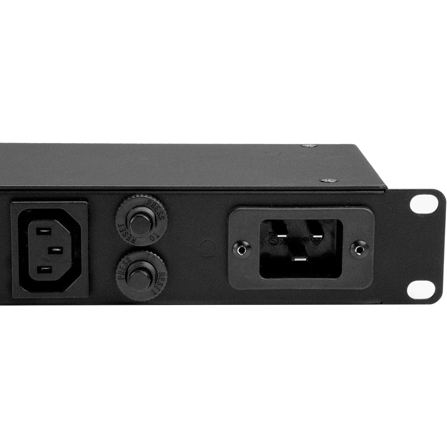 Alternate-Image1 Image for StarTech 1U 19" 8 Port Rack Mount PDU, IEC C13 Socket Rackmount Power Supply/ Strip, Horizontal Server Rack PDU 16A 240V