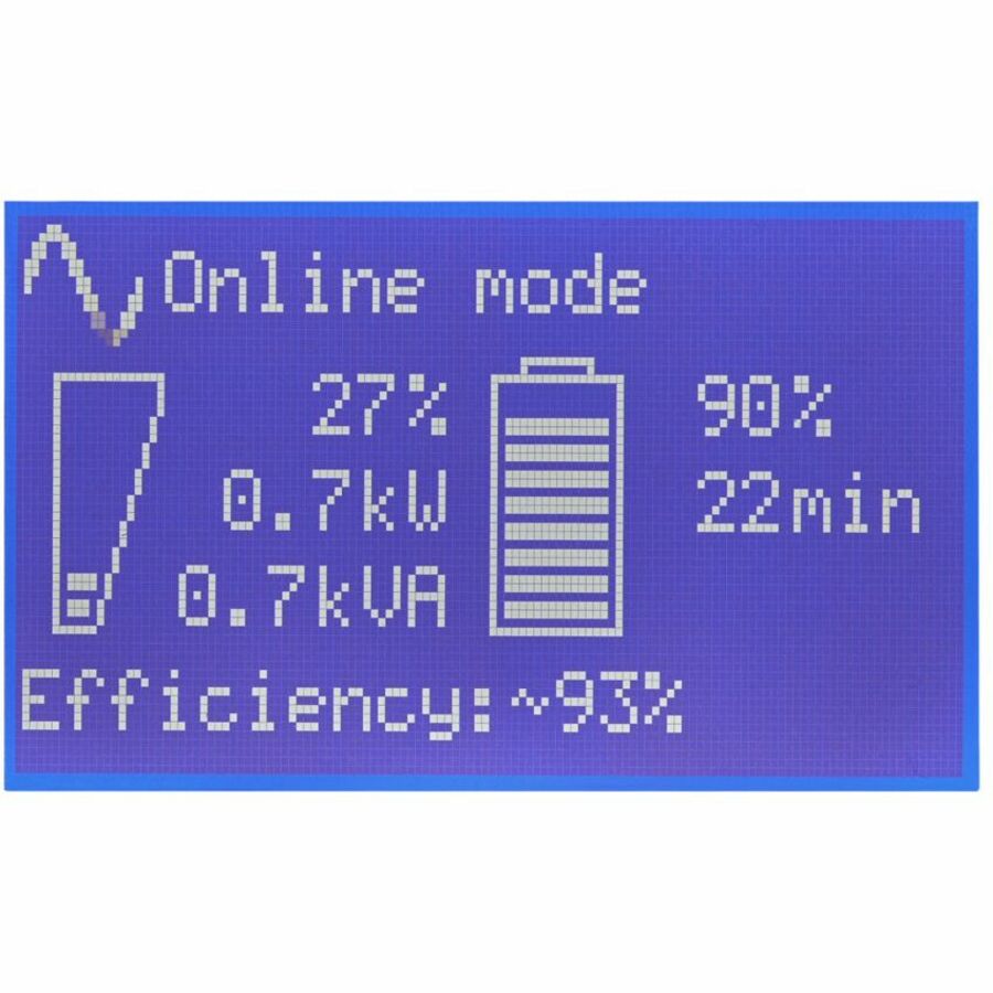 Alternate-Image3 Image for Eaton 9PX 1500VA 1350W 120V Online Double-Conversion UPS - 5-15P, 8x 5-15R Outlets, Cybersecure Network Card, Extended Run, 2U Rack/Tower
