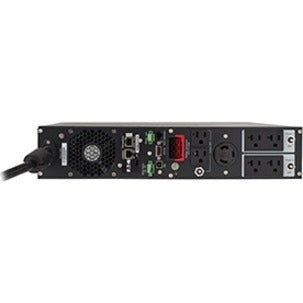 Rear Image for Eaton 9PX 1500VA 1350W 120V Online Double-Conversion UPS - 5-15P, 8x 5-15R Outlets, Cybersecure Network Card, Extended Run, 2U Rack/Tower