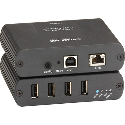 Alternate-Image1 Image for Black Box USB 2.0 Extender 4 Port CATx