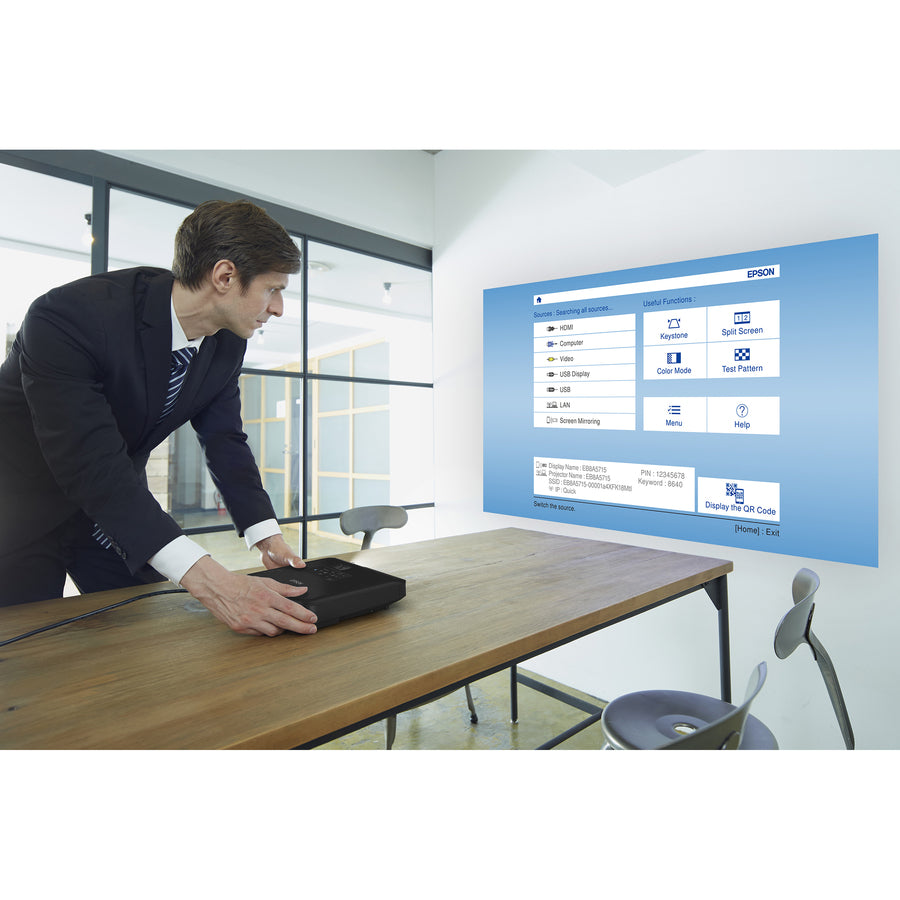 Life-Style Image for Epson PowerLite 1781W LCD Projector - 16:10