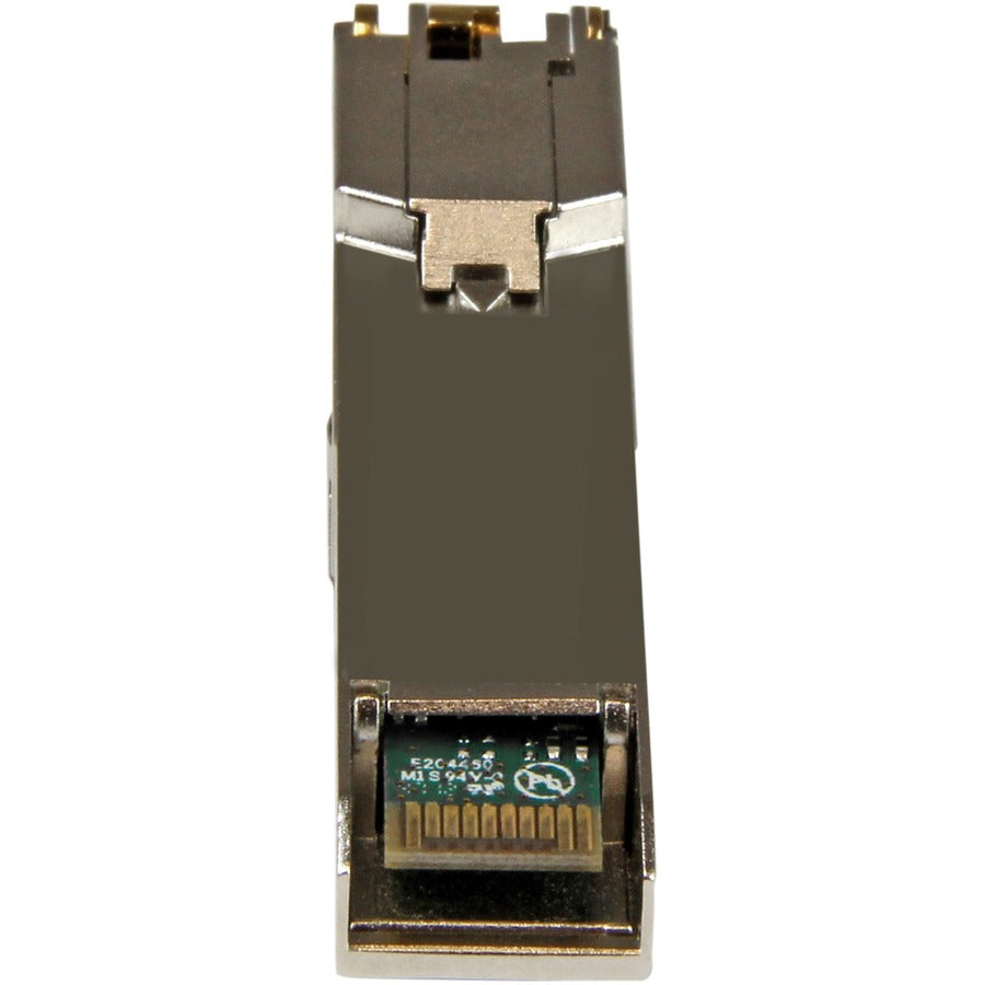 Alternate-Image2 Image for StarTech.com Cisco Meraki MA-SFP-1GB-TX Compatible SFP Module - 1000BASE-T - 10/100/1000 Mbps SFP to RJ45 Cat6/Cat5e Transceiver - 100m