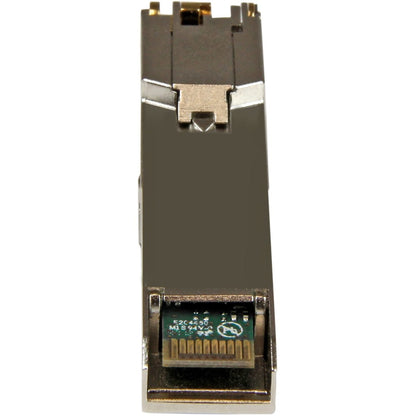 Alternate-Image2 Image for StarTech.com Cisco Meraki MA-SFP-1GB-TX Compatible SFP Module - 1000BASE-T - 10/100/1000 Mbps SFP to RJ45 Cat6/Cat5e Transceiver - 100m