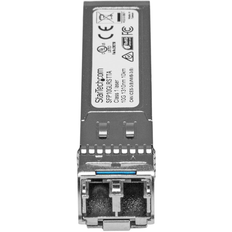 Alternate-Image1 Image for StarTech Cisco SFP-10G-LR-S Comp. SFP+ Module, 10GBASE-LR, 10GE Gigabit Ethernet SFP+ 10GbE Single Mode Fiber Optic Transceiver, TAA