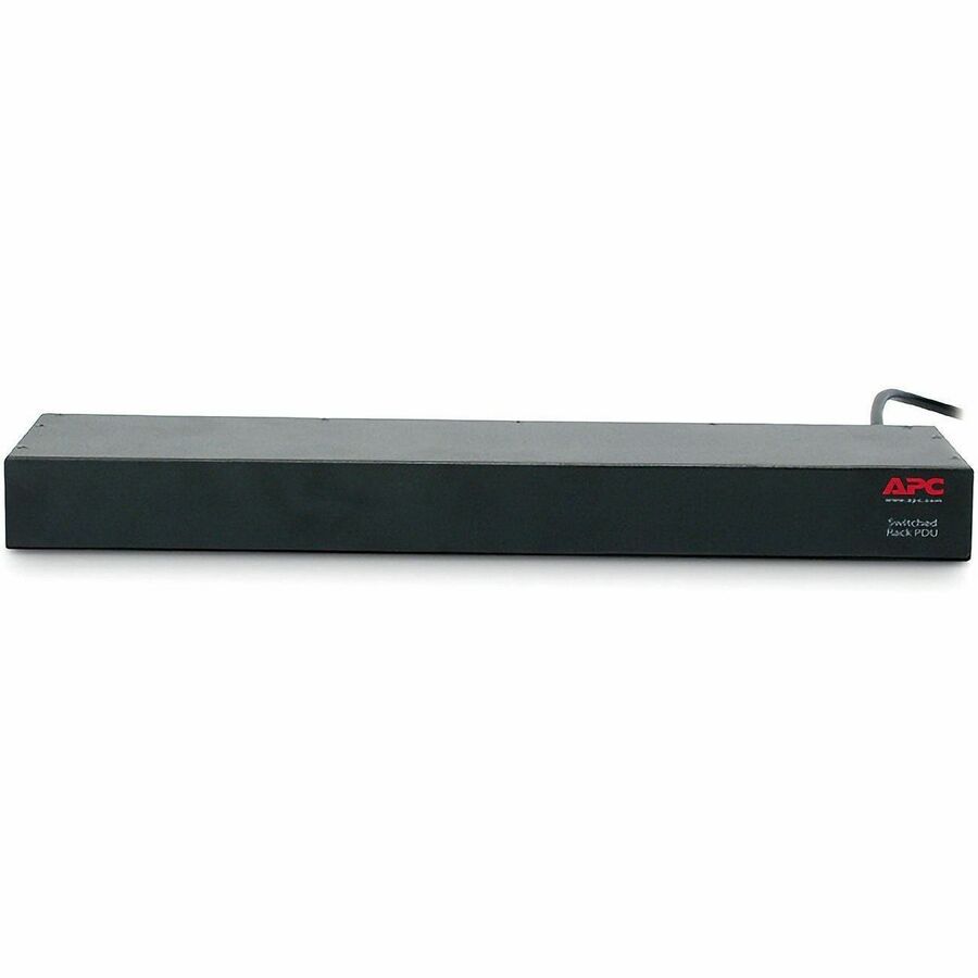Rear Image for APC NetShelter Switched Rack PDU, 1U, 1PH, 3.7kW 230V 16A or 3.3kW 208V 16A, 8 C13 outlets, C20 cord
