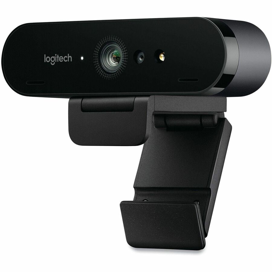 Left Image for Logitech Brio 4K Webcam for Business, biometrics login with Windows Hello, Works with Microsoft Teams, Zoom, Google Meet, PC/Mac
