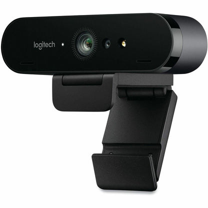 Left Image for Logitech Brio 4K Webcam for Business, biometrics login with Windows Hello, Works with Microsoft Teams, Zoom, Google Meet, PC/Mac