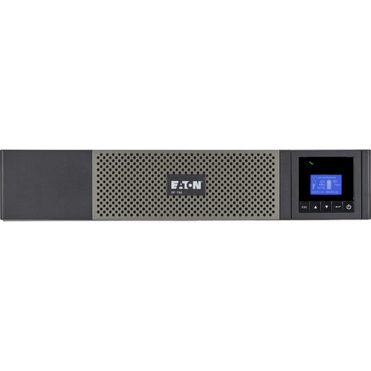Main Image for Eaton 5P 750VA 600W 120V Line-Interactive UPS, 5-15P, 10x 5-15R Outlets, 16-Inch Depth, True Sine Wave, Cybersecure Network Card Option, 2U