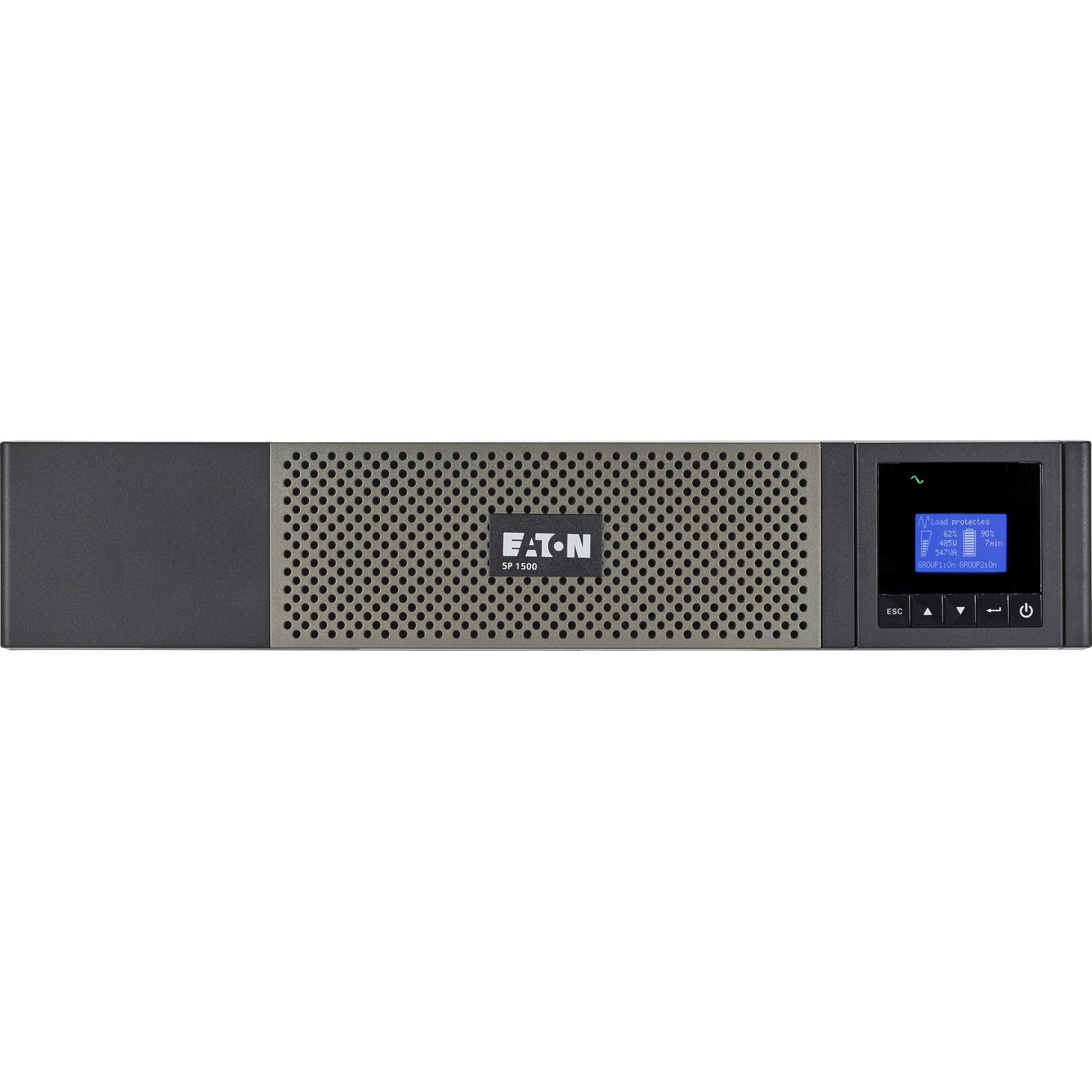 Main Image for Eaton 5P 1440VA 1100W 120V Line-Interactive UPS, 5-15P, 10x 5-15R Outlets, 16-Inch Depth, True Sine Wave, Cybersecure Network Card Option, 2U
