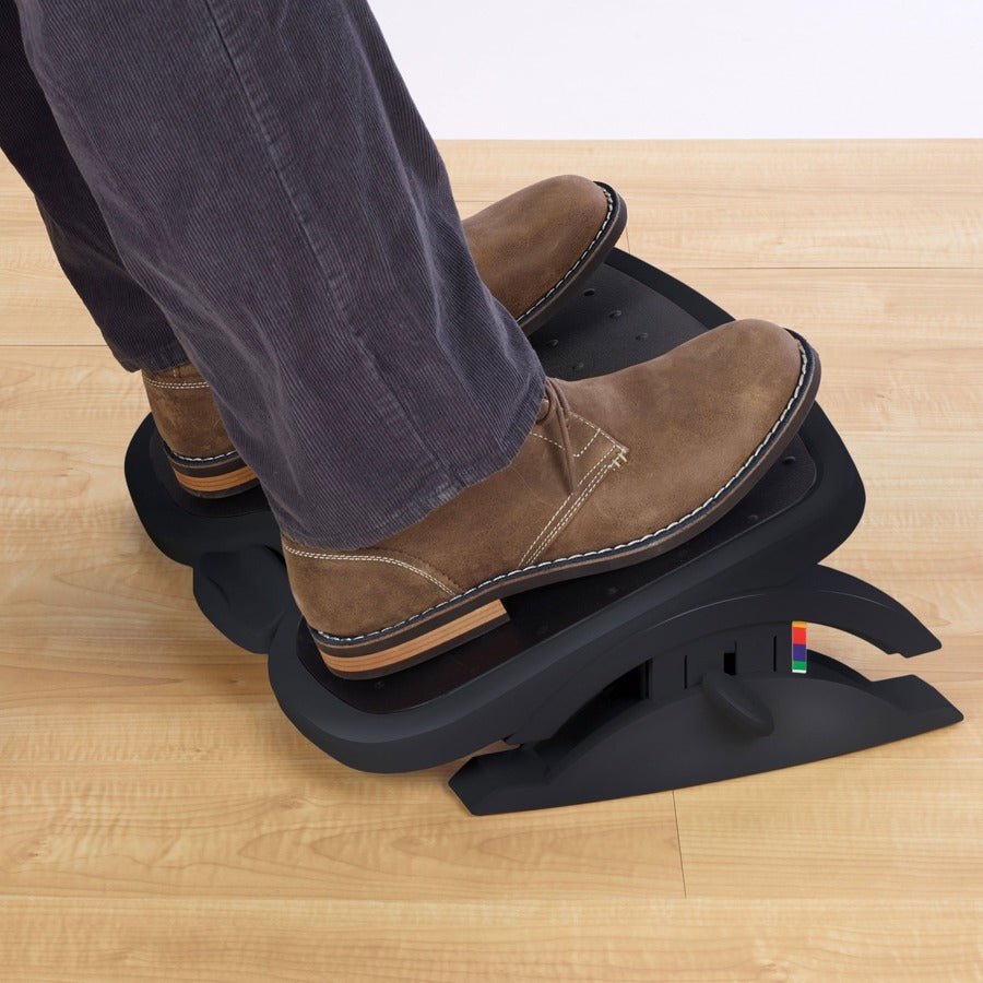 Alternate-Image4 Image for Kensington Solemate Plus Foot Rest - Black