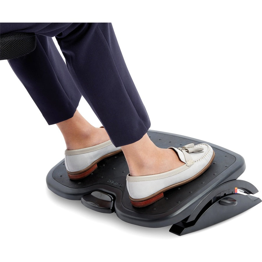 Alternate-Image2 Image for Kensington Solemate Plus Foot Rest - Black