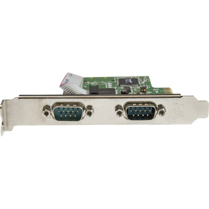 Alternate-Image3 Image for StarTech.com PCI Express Serial Card? 2 port? Dual Channel 16C1050 UART? Serial Port PCIe Card? Serial Expansion Card