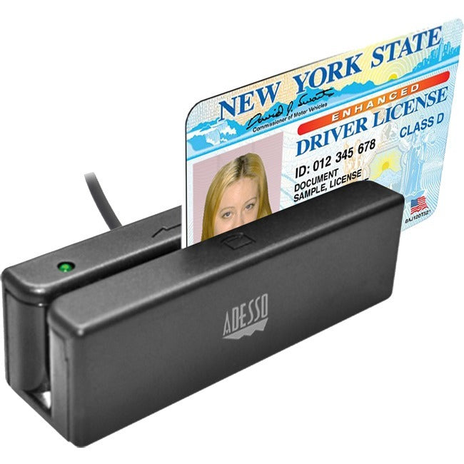 Main Image for Adesso MSR-100 Magnetic Stripe Card Reader