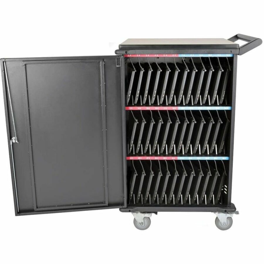 Alternate-Image4 Image for Eaton Tripp Lite Series 36-Device AC Mobile Charging Cart - Laptops and Chromebooks, 120V, NEMA 5-15P, 10 ft. (3.1 m) Cord, Black