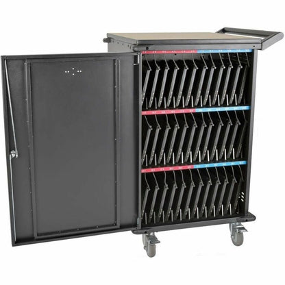 Alternate-Image2 Image for Eaton Tripp Lite Series 36-Device AC Mobile Charging Cart - Laptops and Chromebooks, 120V, NEMA 5-15P, 10 ft. (3.1 m) Cord, Black