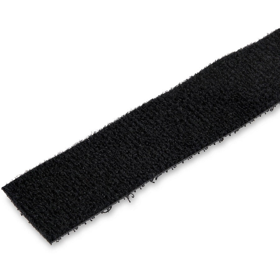Alternate-Image2 Image for StarTech.com Hook-and-Loop Cable Management Tie - 50 ft. Bulk Roll - Black - Cut-to-Size Cable Wrap / Straps