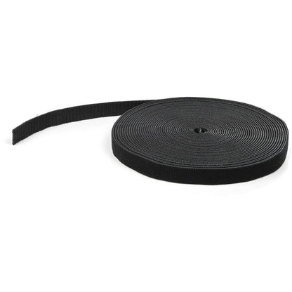 Main Image for StarTech.com Hook-and-Loop Cable Management Tie - 50 ft. Bulk Roll - Black - Cut-to-Size Cable Wrap / Straps