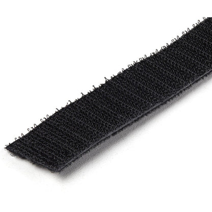Alternate-Image2 Image for StarTech.com Hook-and-Loop Cable Management Tie - 25 ft. Roll - Black - Cut-to-Size Cable Wrap / Straps