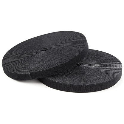 Main Image for StarTech.com Hook-and-Loop Cable Management Tie - 25 ft. Roll - Black - Cut-to-Size Cable Wrap / Straps