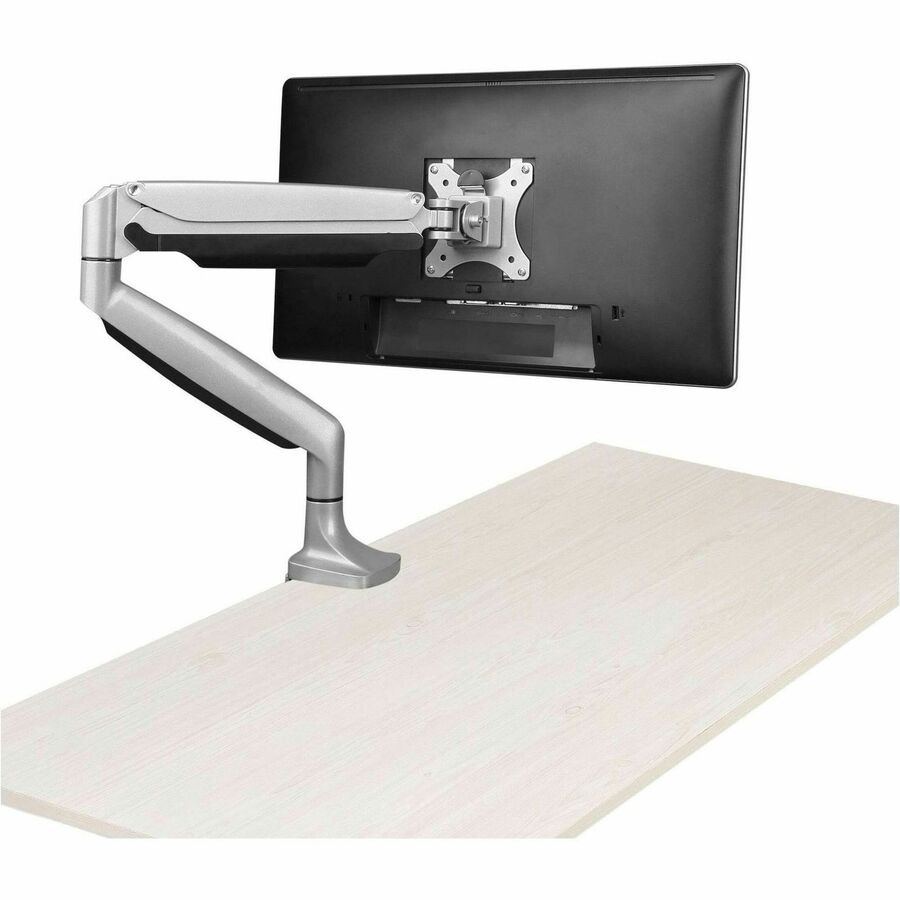 Alternate-Image5 Image for StarTech Desk Mount Monitor Arm, Heavy Duty Ergonomic VESA Monitor Arm Single 32" (19.8lb/9kg) Display, Articulating, C-Clamp/Grommet
