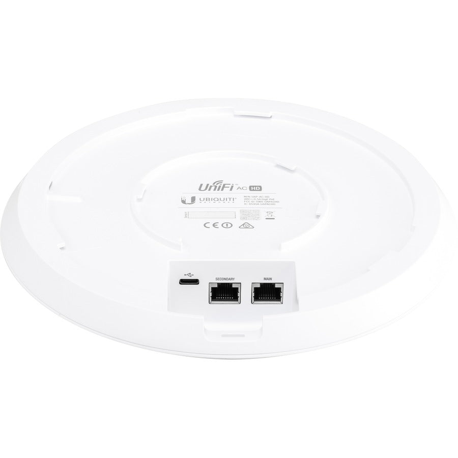 Bottom Image for Ubiquiti UniFi AC HD UAP-AC-HD IEEE 802.11ac 1.69 Gbit/s Wireless Access Point