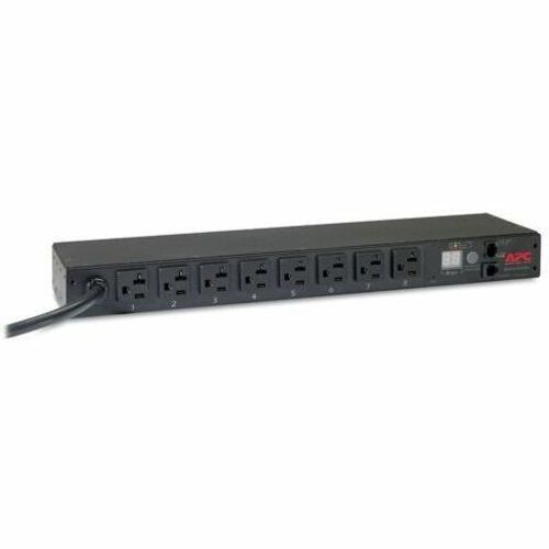 Main Image for APC NetShelter Metered Rack PDU, 1U, 20A, 120V, 8 NEMA 5-20 outlet