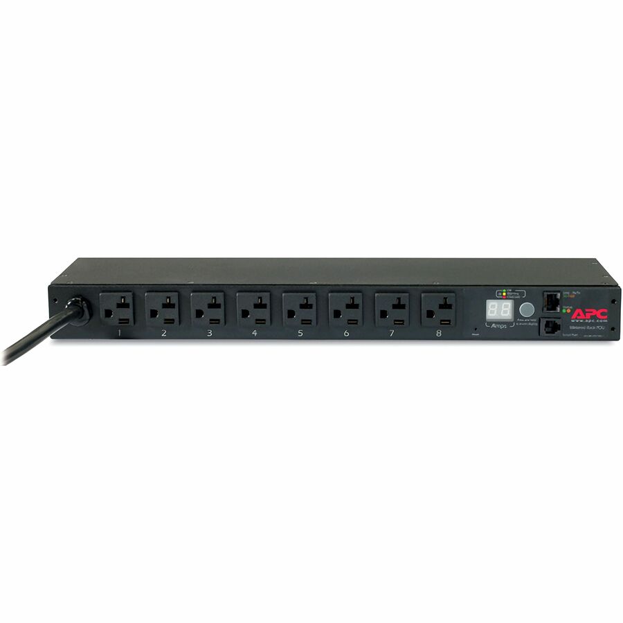 Alternate-Image1 Image for APC NetShelter Metered Rack PDU, 1U, 20A, 120V, 8 NEMA 5-20 outlet
