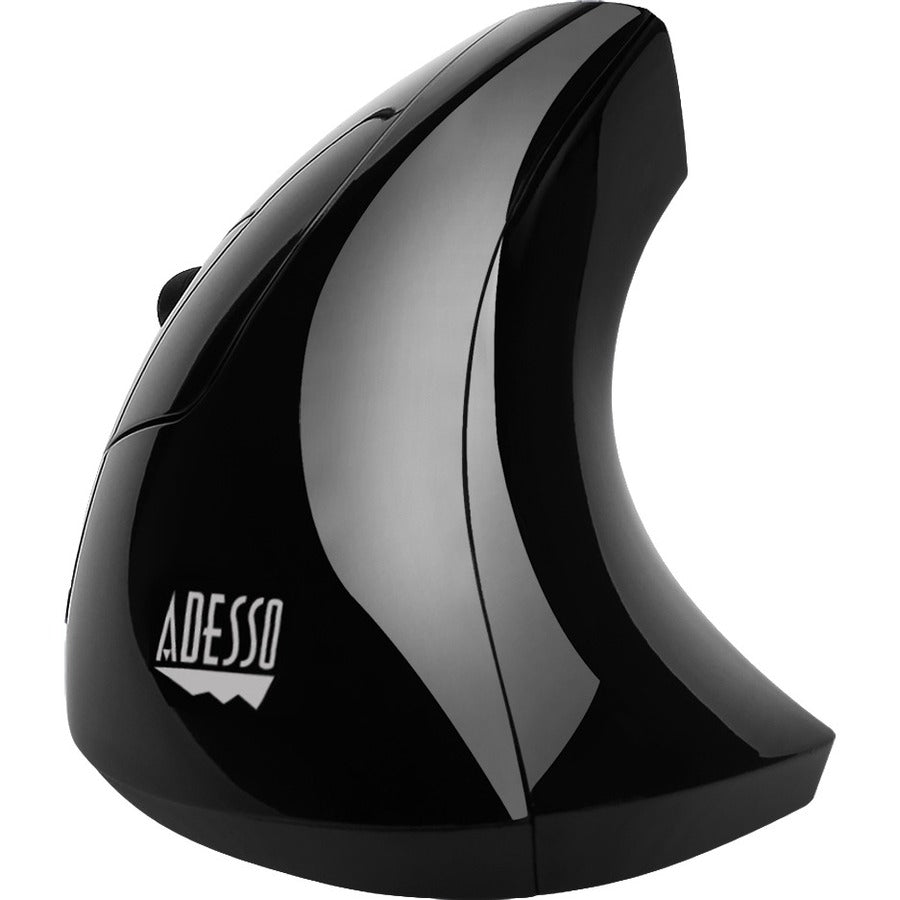 Alternate-Image1 Image for Adesso iMouse E90- Wireless Left-Handed Vertical Ergonomic Mouse