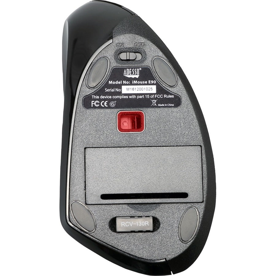 Alternate-Image6 Image for Adesso iMouse E90- Wireless Left-Handed Vertical Ergonomic Mouse