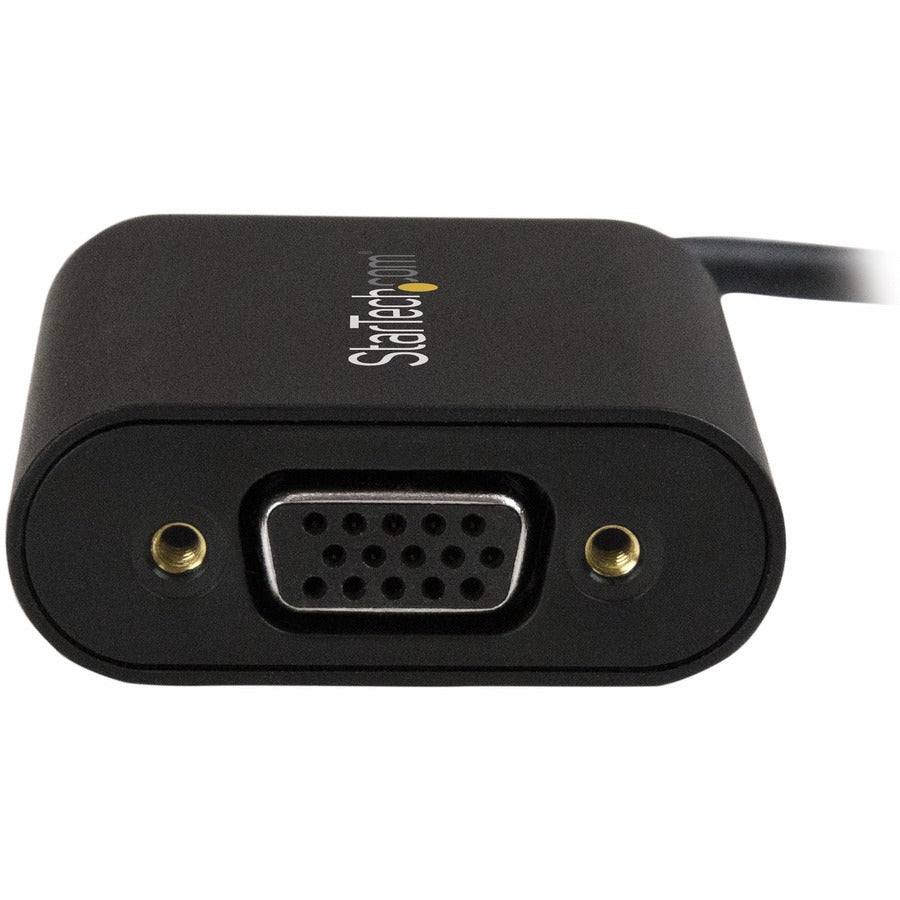 Alternate-Image2 Image for StarTech USB-C to VGA Adapter, 1920x1200, USB C Adapter, USB Type C to VGA Monitor / Projector Adapter, TAA