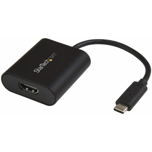 Main Image for StarTech.com USB C to 4K HDMI Adapter - 4K 60Hz - Thunderbolt 3 Compatible - USB Type C to HDMI Video Display Adapter