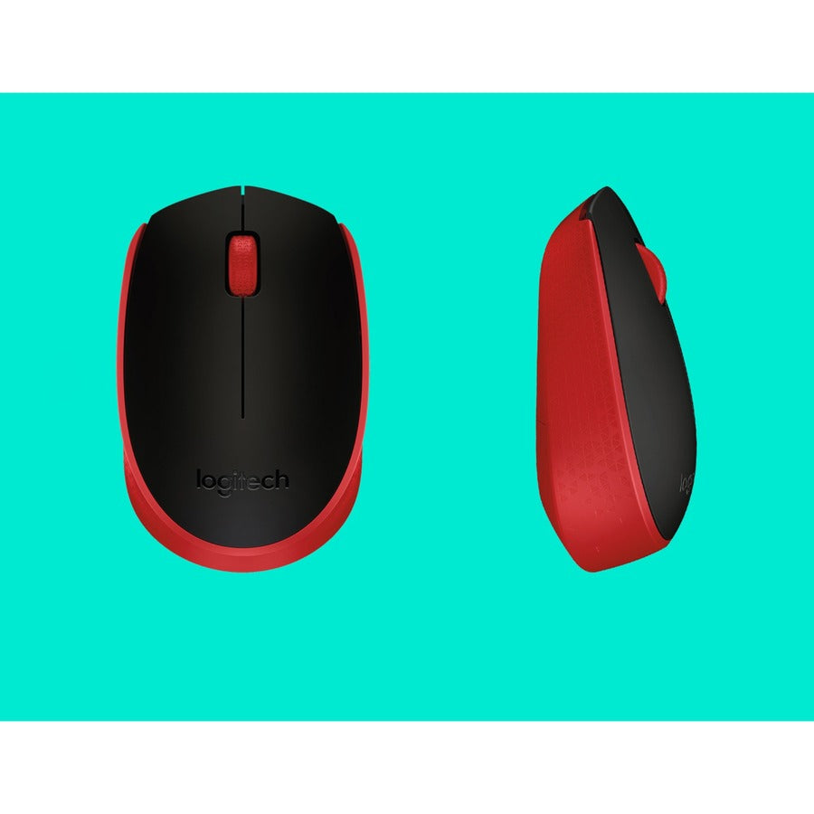 Alternate-Image7 Image for Logitech M170 Wireless Compact Mouse (Red)