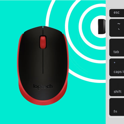 Alternate-Image5 Image for Logitech M170 Wireless Compact Mouse (Red)