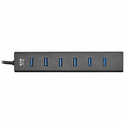 Alternate-Image2 Image for Eaton Tripp Lite Series 7-Port Portable USB 3.x (5Gbps) Mini Hub, Aluminum