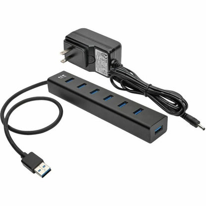 Alternate-Image5 Image for Eaton Tripp Lite Series 7-Port Portable USB 3.x (5Gbps) Mini Hub, Aluminum