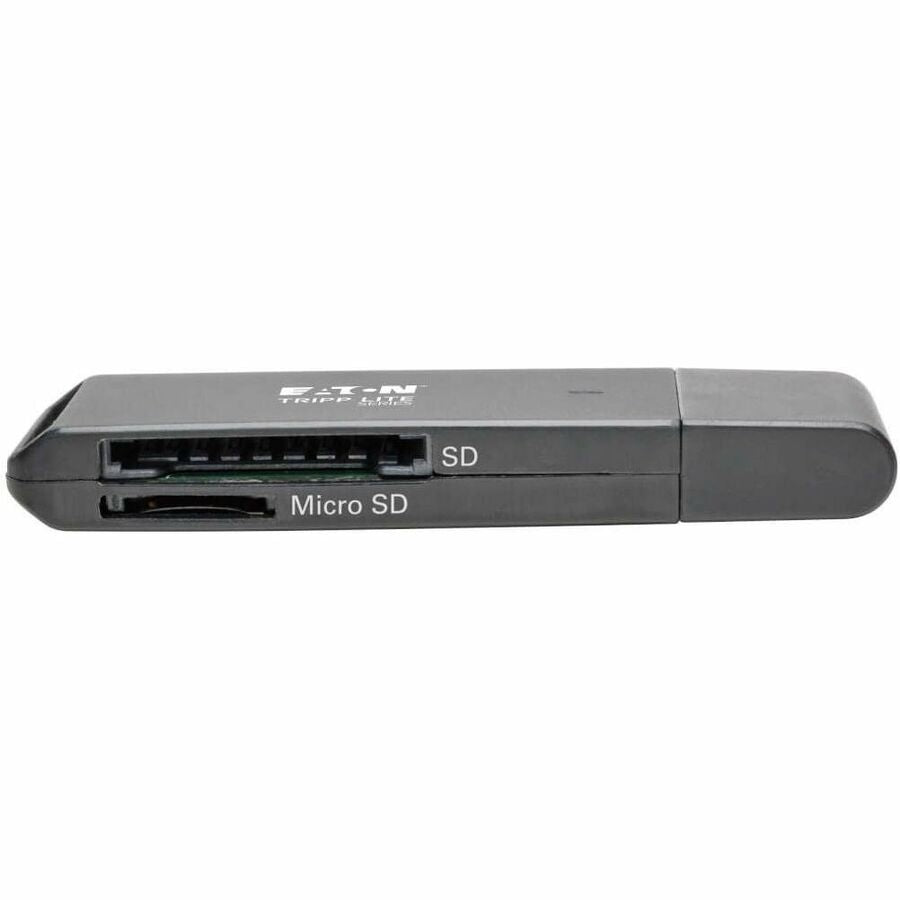 Alternate-Image2 Image for Eaton Tripp Lite Series USB 3.0 SuperSpeed SD/Micro SD Memory Card Media Reader