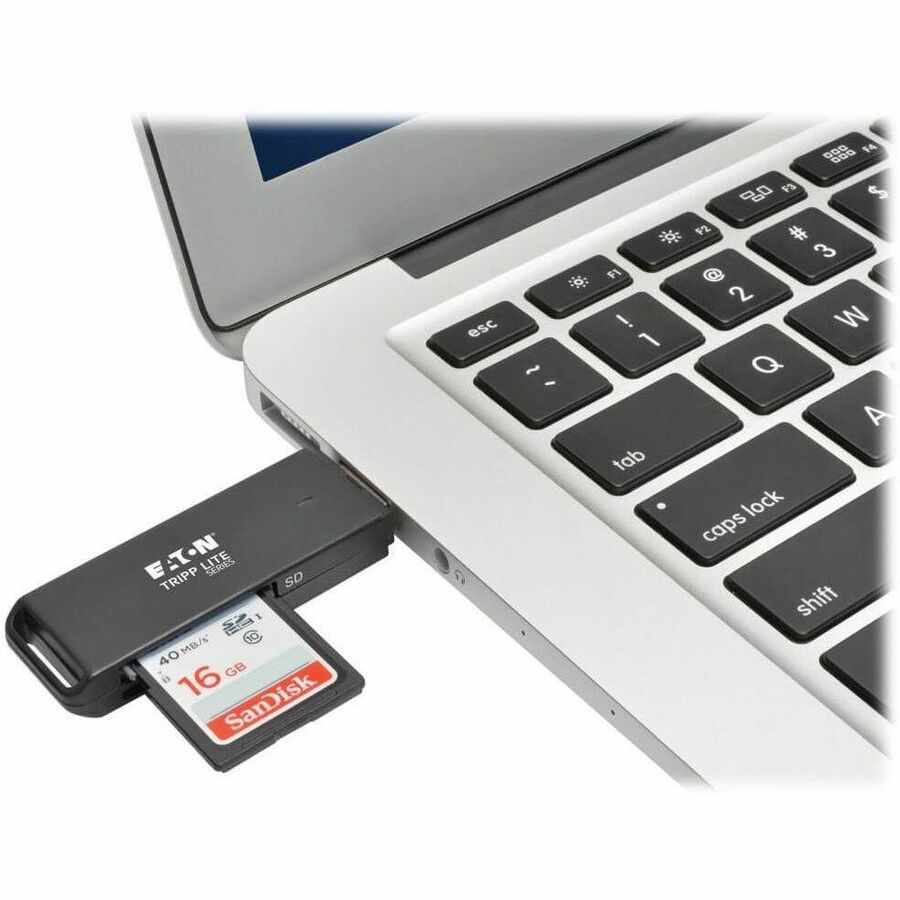 Alternate-Image1 Image for Eaton Tripp Lite Series USB 3.0 SuperSpeed SD/Micro SD Memory Card Media Reader